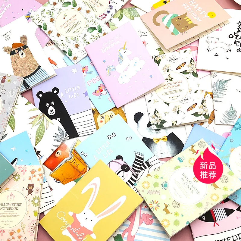 

Pocket Kindergarten Prize Simple Gift Notebook/ Cartoon School Small Primary Mini Notepad Soft Pc/lot 40 Copy Students