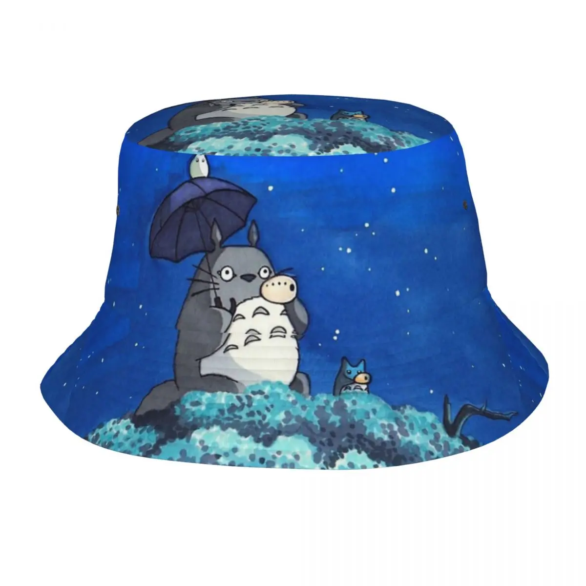 

Vocation Headwear My Neighbor Totoro Stuff Bucket Hats Hot Sun Hat Ghibli Ispoti Cap Lightweight Fishing Fisherman Hats Vacation