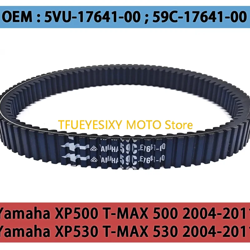 Кевларовый приводной ремень TFUEYESIXY для Yamaha XP500 T-MAX 500 2012-2016 XP 530 TMAX 5VU-17641-00 59C-17641-00