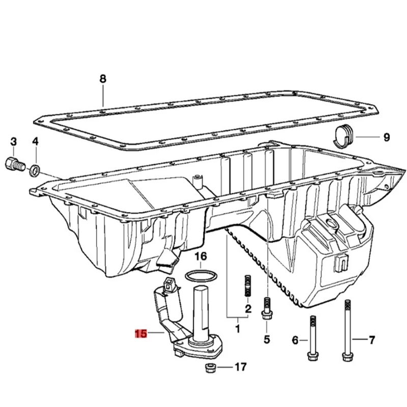 Автомобильный датчик уровня масла переключатель 12617508002 для BMW E39 520I 523I 525Td 528I E38 728I 7