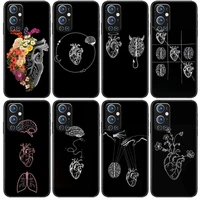 medical human organs brain for oneplus nord n100 n10 5g 9 8 pro 7 7pro case phone cover for oneplus 7 pro 17t 6t 5t 3t case