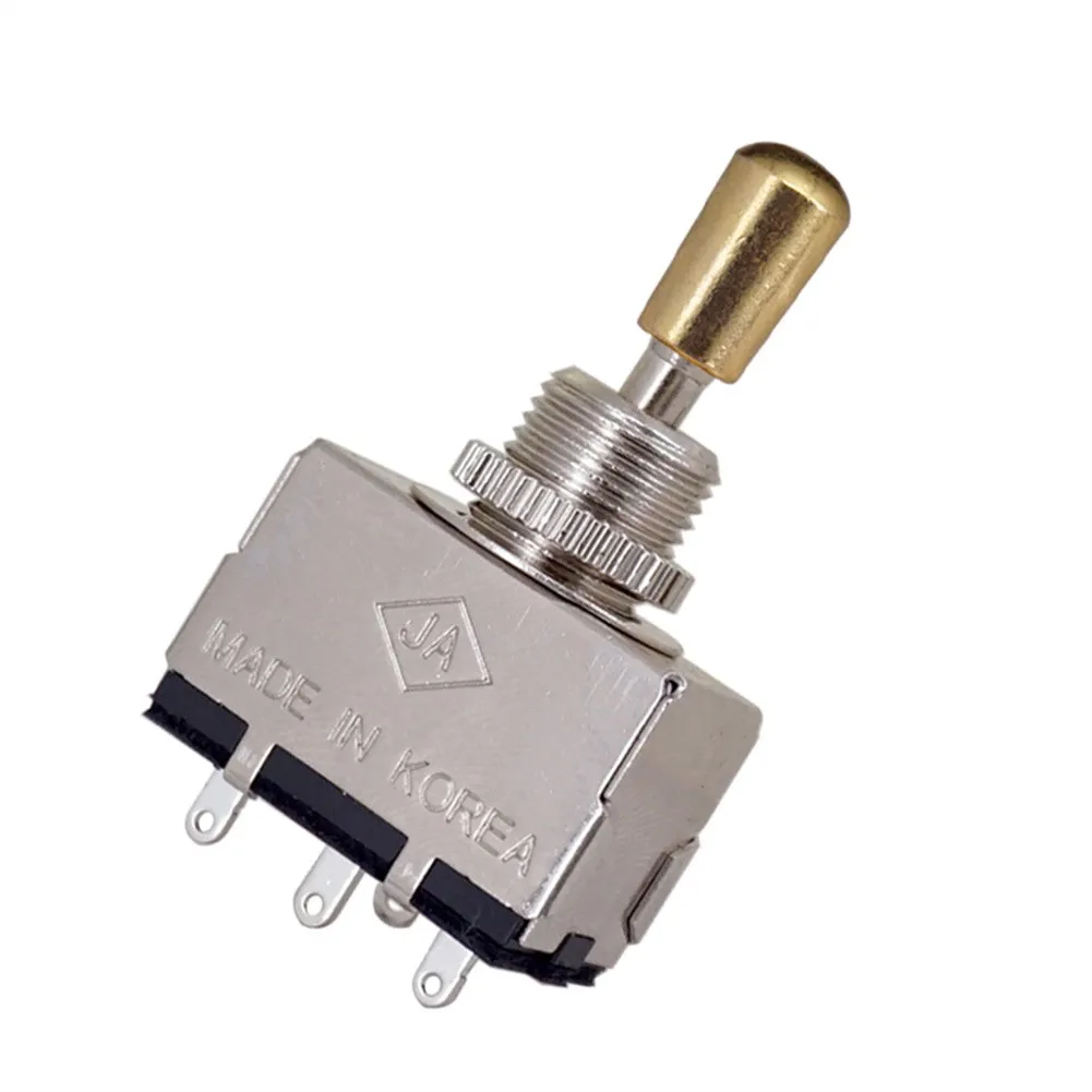 

Durable High Quality Nice Pratical Portable Pickup Selector Switch Black Parts 1PC 3 Way For Electric Guitar Gold