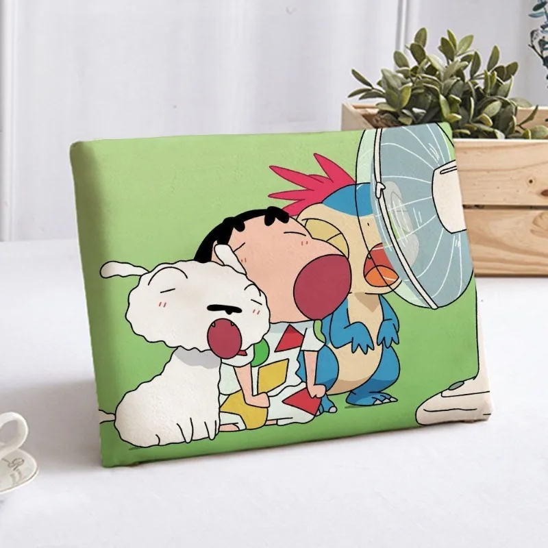 Anime Crayon Shin chan Cushion Student Classroom Stool Butt Mat Chair Sedentary Non slip Office