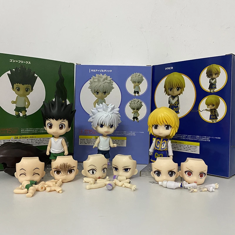 Экшн-фигурка Hunter X Killua Zoldyck 1184 Kurapika 1185 Gon Freecss 1183 Quwrof 1186 Симпатичная игрушечная