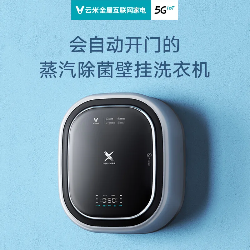 

YOUPIN 3KG Wall-mounted Min Washing Machine for Mother and Baby Full-automatic APP Remote Controlled Portable Washer Degerming