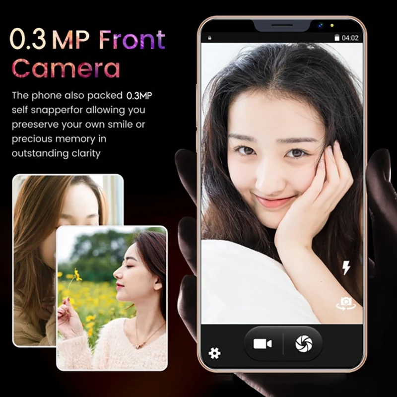 Смартфон I13 Plus 5 8 дюйма двухъядерный процессор MTK6580 512 МБ + 4 Гб ОЗУ две карты памяти