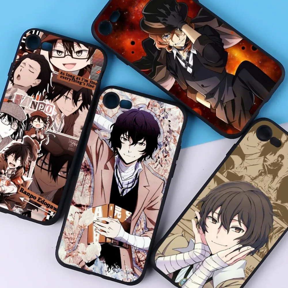 

Anime Bungou Stray Dogs Phone Case For IPhone 15 14 11 12 13 Mini Pro XS Max Cover 6 7 8 Plus X XR SE 2020 Funda Shell