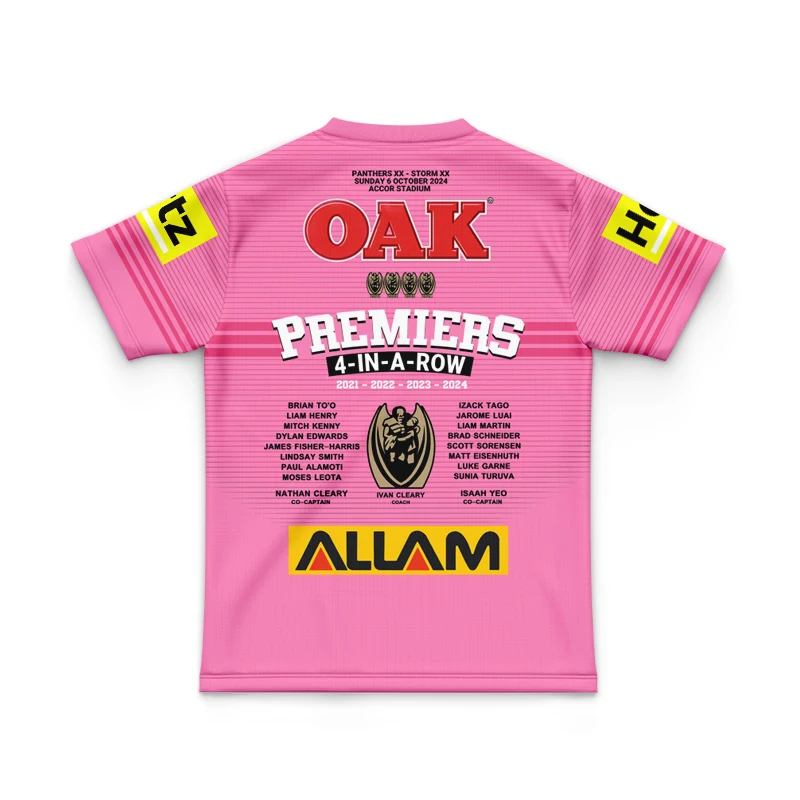 Детская майка Pengris Black Panther Football Championship 2024 детская