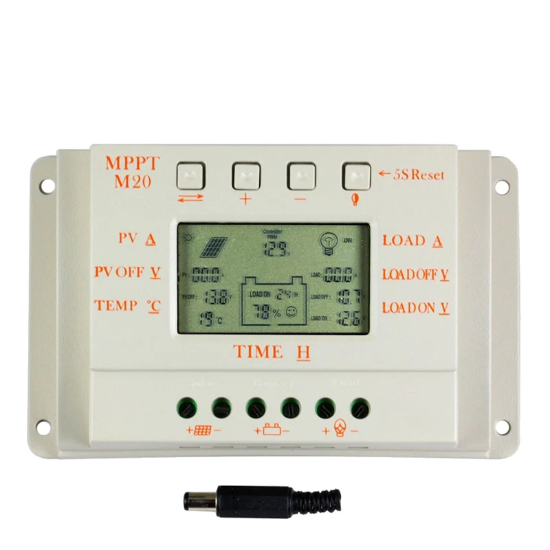 

12/24V20A Zero-Level Solar Power Generation Solar Charge and Discharge Controller M20