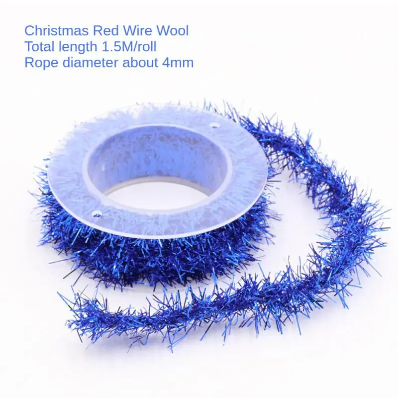 Рождественские ленты-трости гирлянда украшения для рождественской елки зеленые