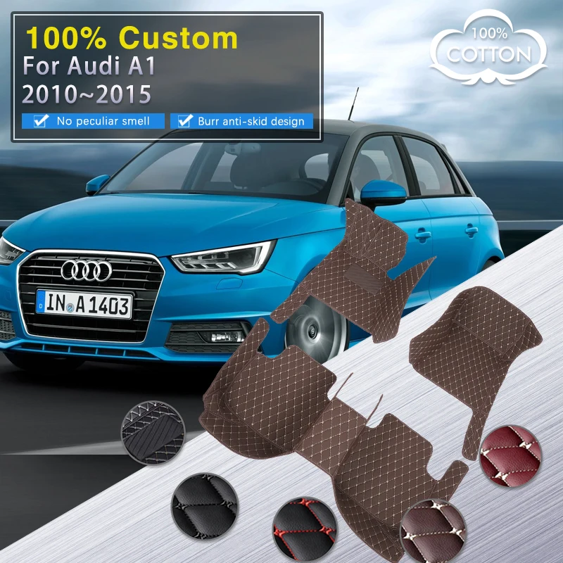 Автомобильные коврики для Audi A1 8X 2010 ~ 2015 напольный коврик автозапчасти роскошный
