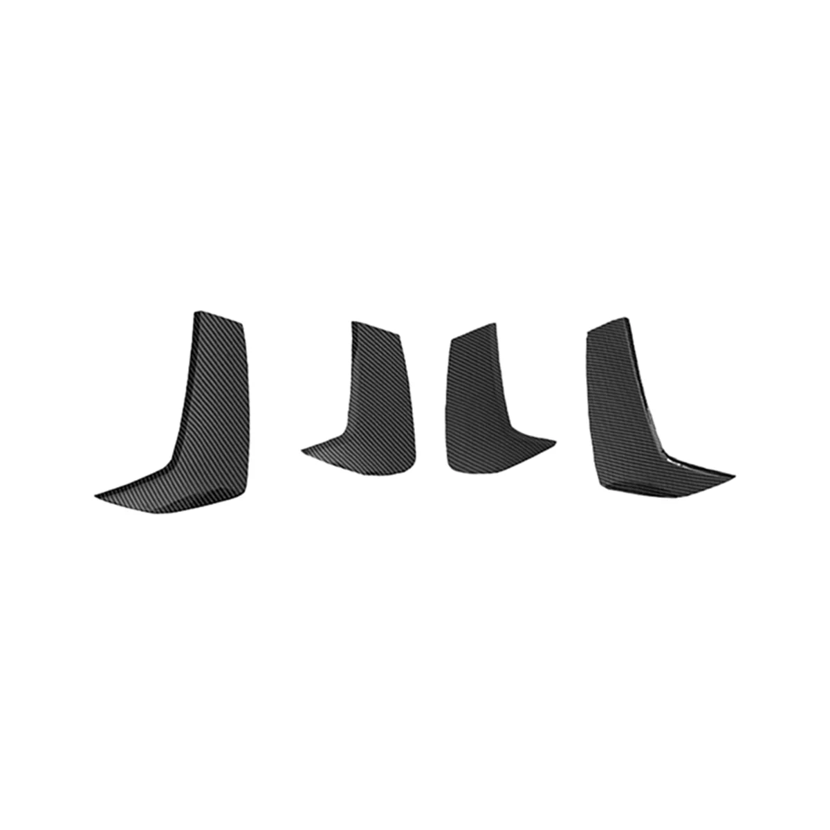 

Car Carbon Fiber Front Rear Bumper Fog Light Trim for A3 2021 Fog Lamp Covers Decorative Accessories