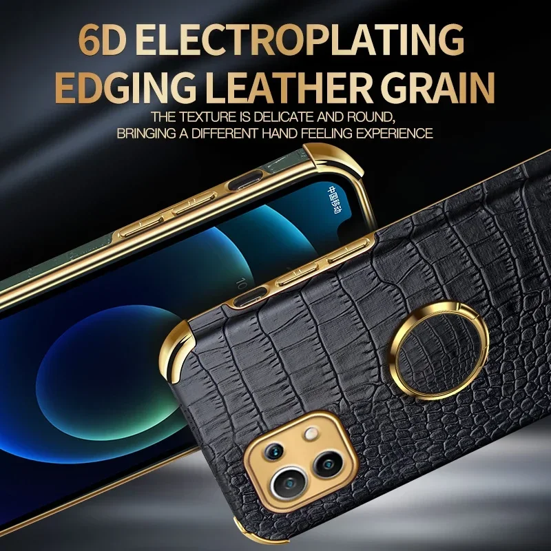 Кожаный чехол Zroteve с крокодиловым узором для Xiaomi Mi11T Mi12 X Xiomi Mi 11 11T 11i 12 T 12X 12T Pro чехлы