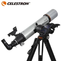 celestron professional starsense explorer dx 102az 102mm f6 5 az refractor with smartphone adapter astronomical telescope22460