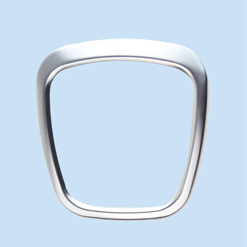 Автомобильная хромированная отделка рулевого колеса наклейка фоторамка для A3 A4