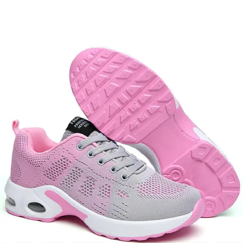 Women Spring Autumn Sport Shoes Fashion Platform Sneakers Ladies Flats Running Shoe Comfortable Woman Comprehensive Training Sho
