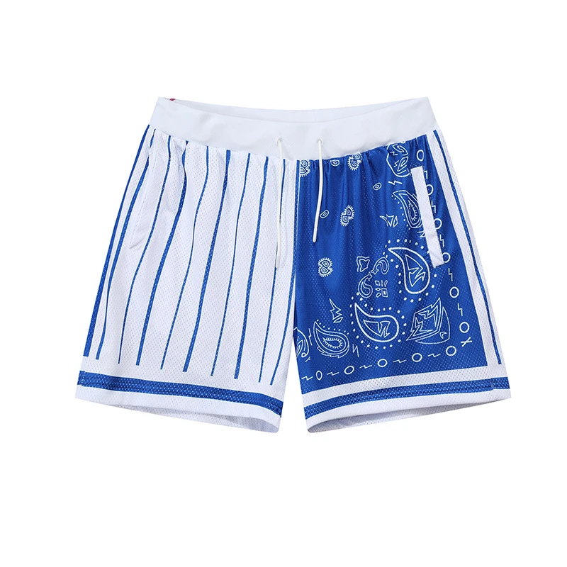 

Summer Basketball Fitness Mesh Shorts Gym Oversized Bodybuilding Crossfit Men Shorts Running Workout Quick-Drying Casual Shorts