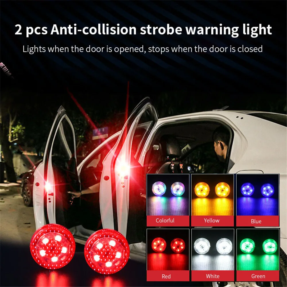 

2 шт. Предупреждение светодиодов, автомобильная лампа с магнисветильник