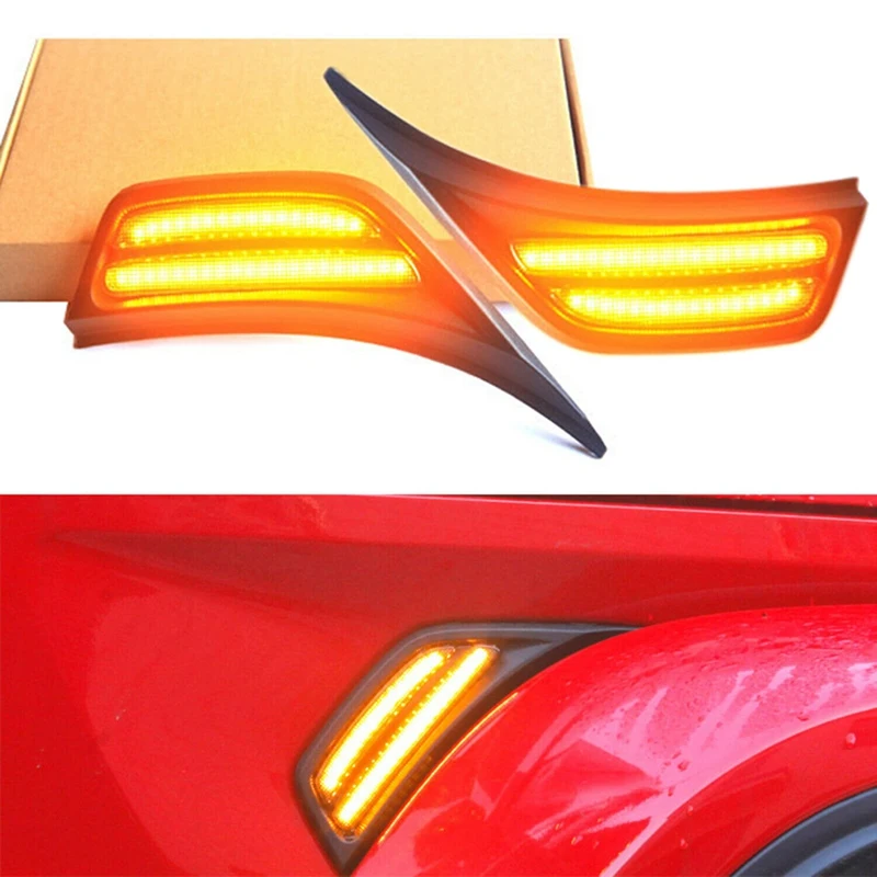 Фонарь переднего крыла боковой маркер фонарь поворота для Jeep 2018-2021 Wrangler JL JLU и