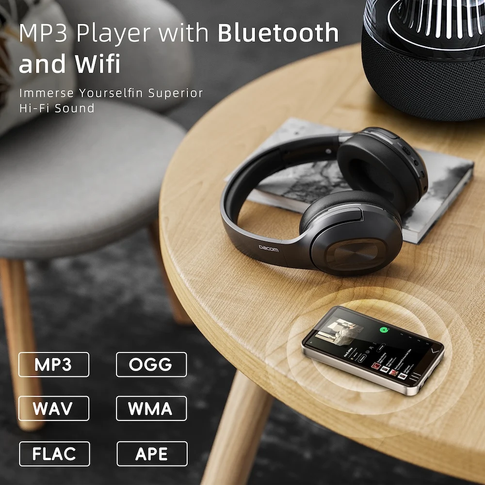 MP3MP4-плеер 128 ГБ с Bluetooth, Wi-Fi, Android 13, двухсторонней радиосвязью, камерой 5 МП, 22 часами воспроизведения, записью видео, подарок для детей (art.: 3920da8da9aeb) - 3920da8da9aeb