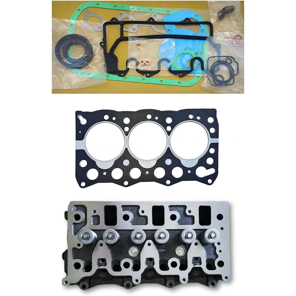 3LD1 Полный комплект головки блока цилиндров + полный прокладок 8-97163-401-0 для Isuzu