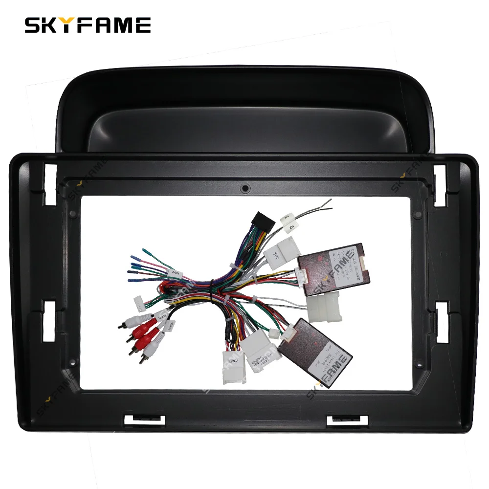 

SKYFAME автомобильная рамка, адаптер для фасции Canbus Box, Android радиоприемник, комплект панели для Toyota Land Cruiser 100 LC100 Lexus LX470