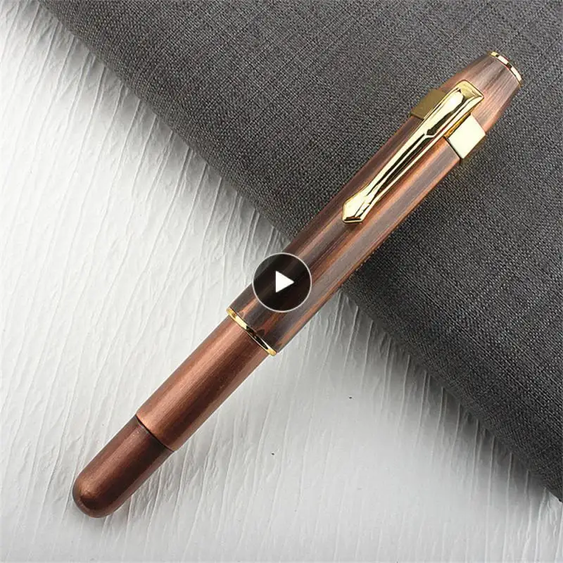 

Short Pen 1.0 Elbow Art Uniform Ink Output Writing Pen Bright Tip (0.7mm) Comfortable Grip Calligraphy Pen Writing Instrument