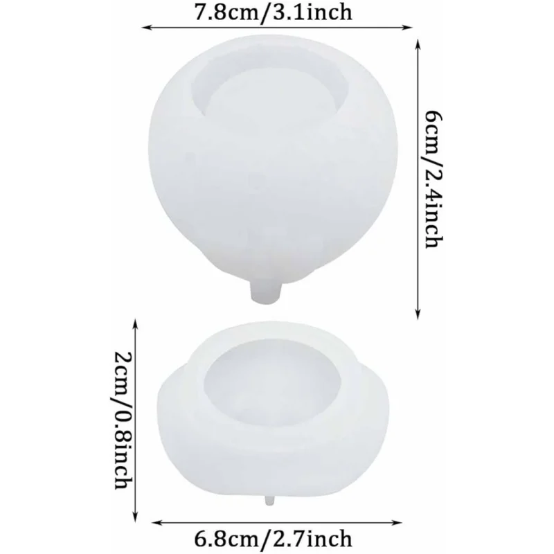 Зеркальная силиконовая форма сделай сам для хранения украшений из эпоксидной