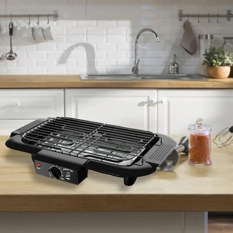 

Электрический бездымный портативный гриль для дома, бездымный кухонный гриль