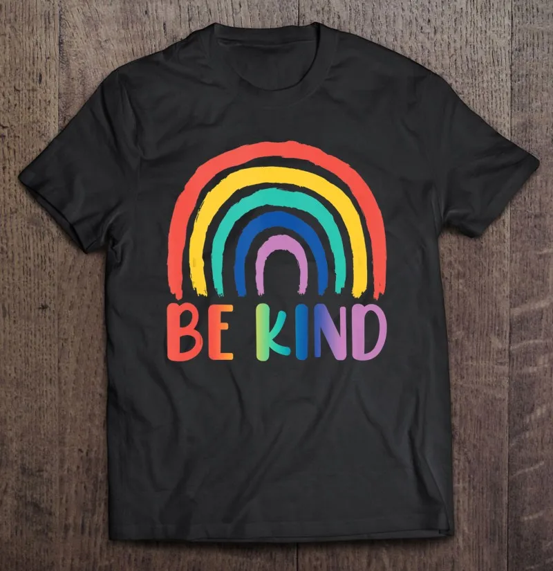 

Футболка Мужская/женская оверсайз с принтом радуги на выбор