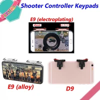 2pcs mobile phone gaming trigger gamepad pubg button handle for l1r1 shooter controller keypads grip for iphone android phone