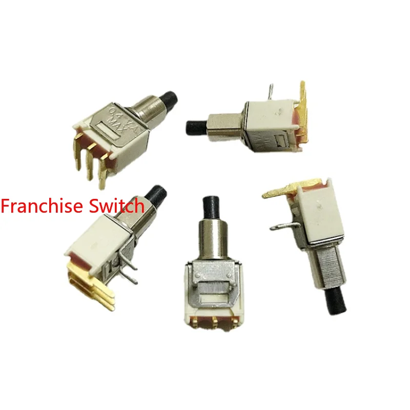 

Small Push-button Switch TP12SH9ABE Self-reset 3-pin Gold-plated Foot Key