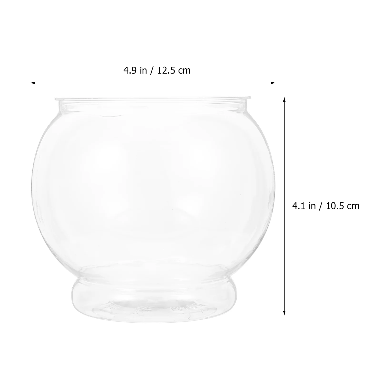

Fish Tank Bowl Globe Household Office Desk Living Small Desktop Flower Vase Bubble Aquariumglass Goldfish Betta Slant Cut Bowls