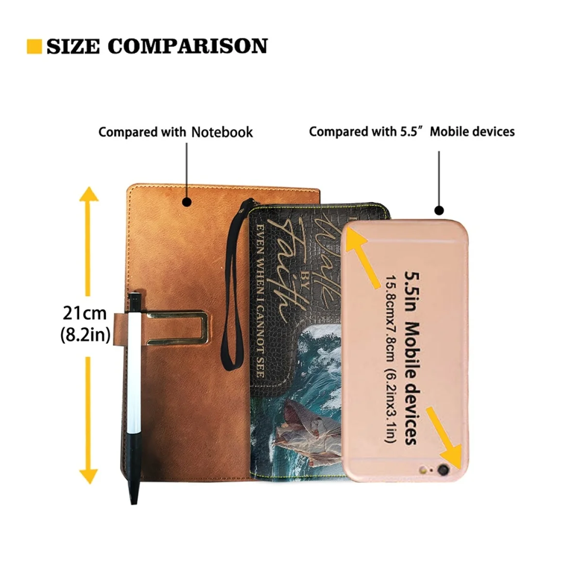 Женский кошелек из ПУ кожи с изображением Иисуса