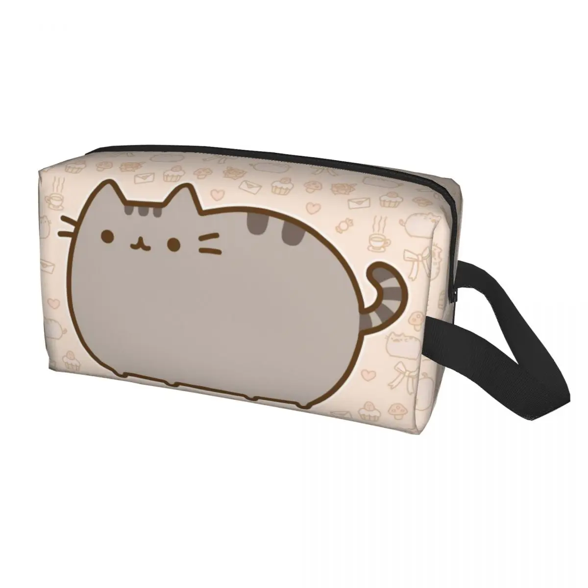 

Kitten Cartoon Makeup Bag for Women Travel Cosmetic Organizer Kawaii Kitty Cat Storage Toiletry Bags