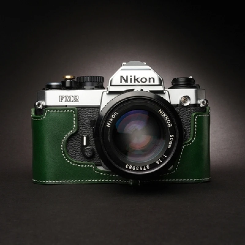 

Защитный чехол для Nikon FM2 FM FM2N FE FE2 FM3A, чехол из натуральной воловьей кожи с основанием для фотокамеры ручной работы