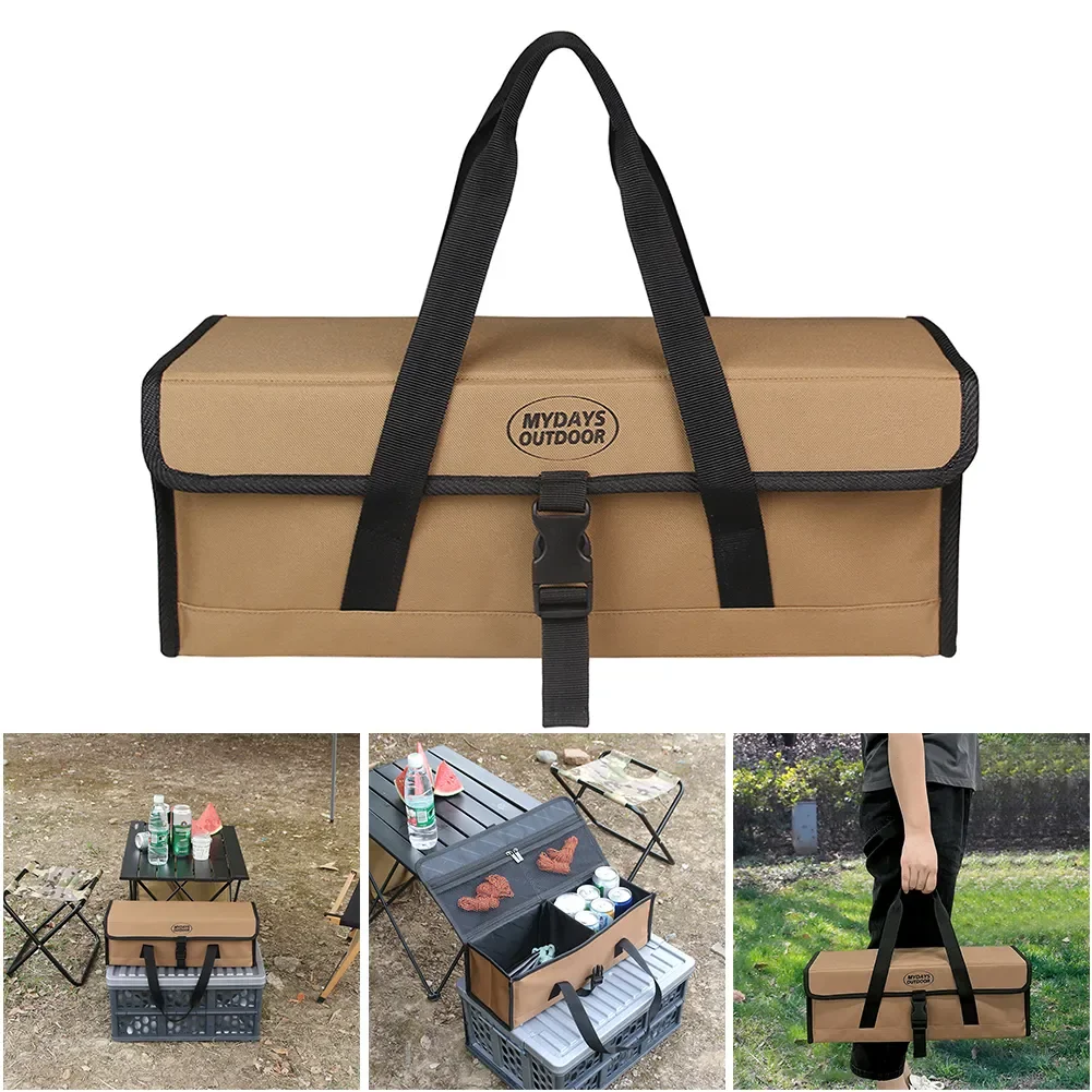 

Camping Storage Bags Multi-purpose Tools Handbags Tent Peg Nails Tote Bags Travel Picnic Tableware Organizer Carry Bags