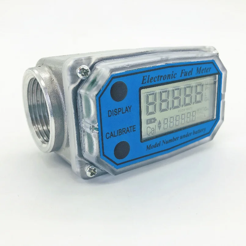 

Industrial Instrument Electronic Aluminum Turbine Digital Diesel Fuel Flow Meter with LCD Display