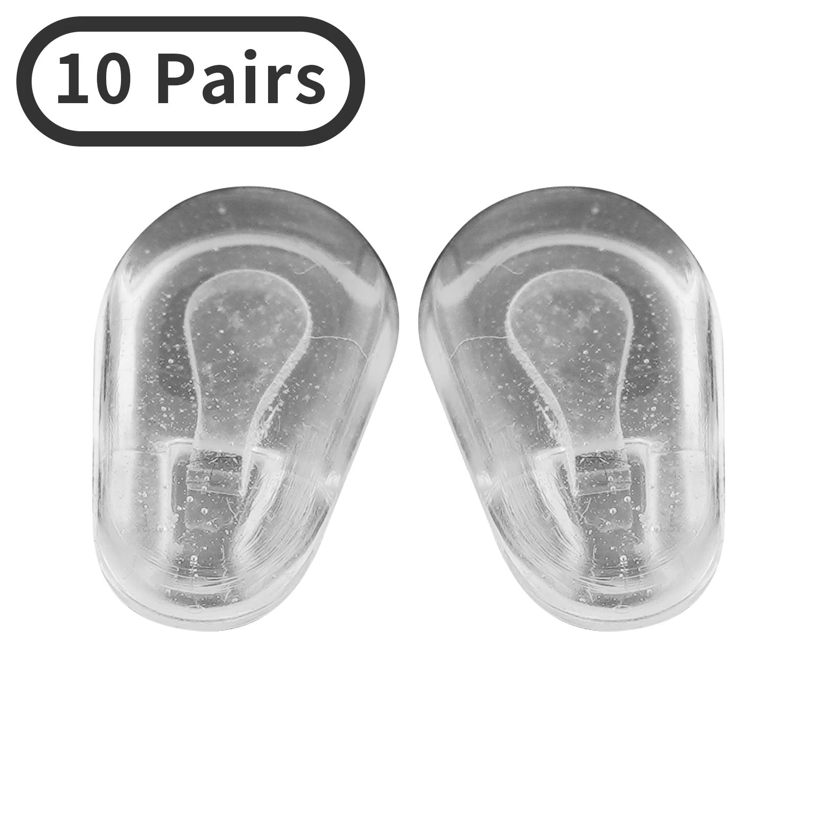 

10Pairs/set Glasses Silicone Nose Pads Anti-Slip Particles Soft Adhesive Sticky Air Cushion for Eyeglasses Sunglasses Accessorie