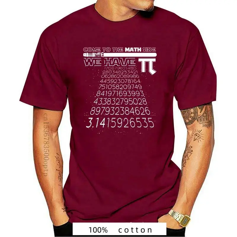 

New Funny t shirt men novelty women tshirt Come To The Math Side We Have Pi - Math Geek Nerd T-Shirt