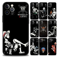 cartoon anime one piece luffy zoro chopper phone case for iphone 11 12 13 pro max 7 8 se xr xs max 5 5s 6 6s plus silicone case