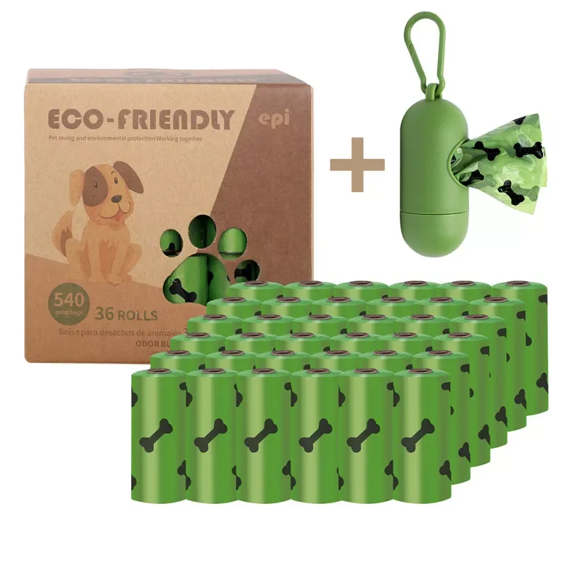 

Dog Poop Garbage Bag Disposal Outdoor Degradation Clean Box Waste Poop Bags for Pet Leash Toilet Pick up Tools Pet Accessories
