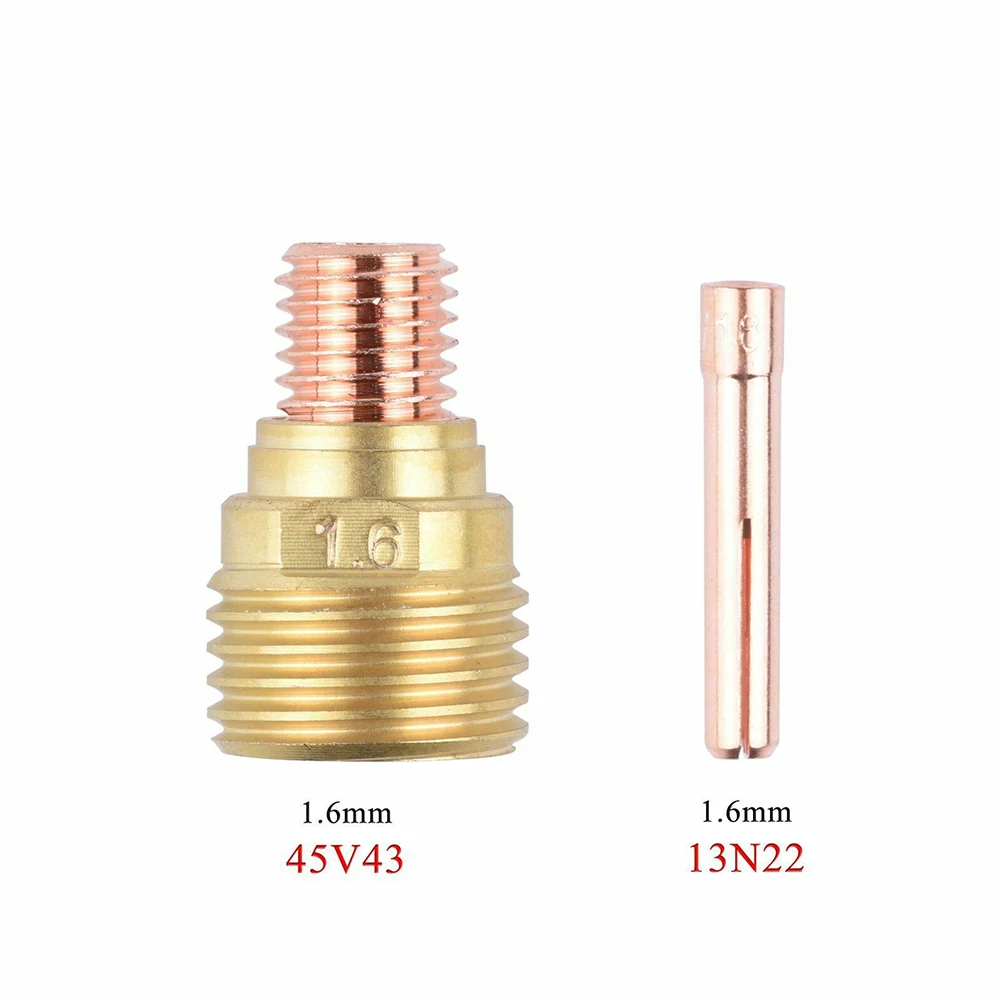 

Collet Body Gas Lens TIG Torch 2Pcs TIG Torches WP-20 1/1.6/2.4/3.2mm Welders Cutters Torches Welding Torch TIG