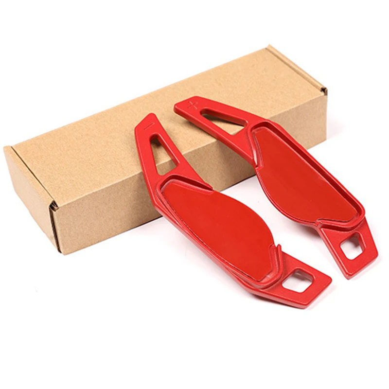 

Super Quality 2Pcs Aluminium Alloy Car Into Gear Paddle Shift Fit For Land Range Rover Evoque Discovery Sport/Jaguar XF XE