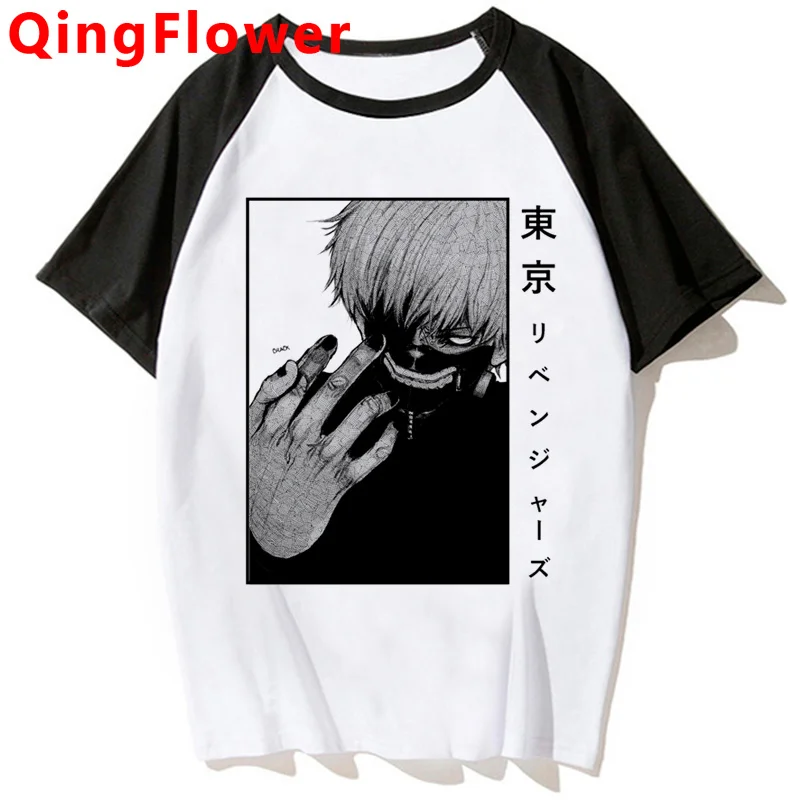 

Kaneki Ken Токийский Гуль Мужская Футболка harajuku kawaii печать ulzzang Графические футболки топы футболки летний топ ulzzang tumblr