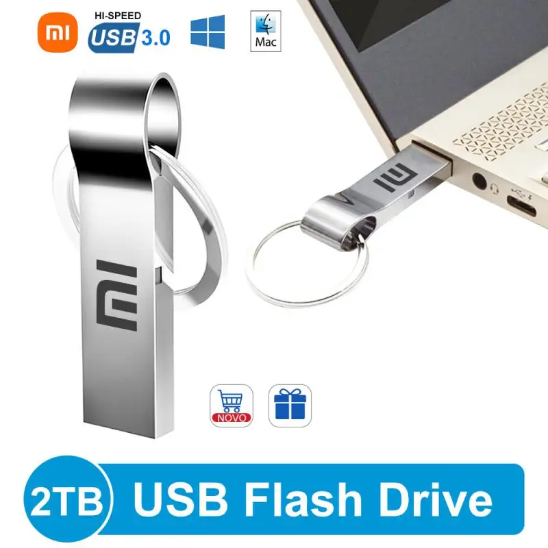 

XIAOMI U Disk 2TB USB3.0 OTG Metal Pendrive Usb High Speed Transmission Pendrive1TB 512G 256GB 128G 64GB 32GB For PC Laptop