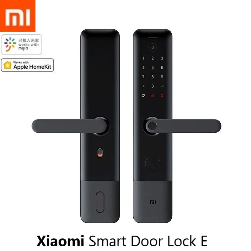 Новый Умный дверной замок Xiaomi Mijia E пароль отпечатков пальцев Bluetooth разблокировка