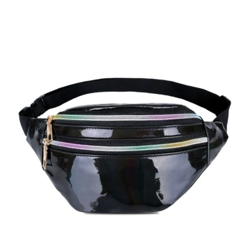 

PU Leather Waist bag Promotional Fanny Pack Holographic Fanny Pack For Women