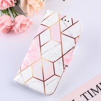 marble wallet case for coque sony xperia 1 5 10 iv ace iii 10iv 1iv mobile phone cover holster p03g
