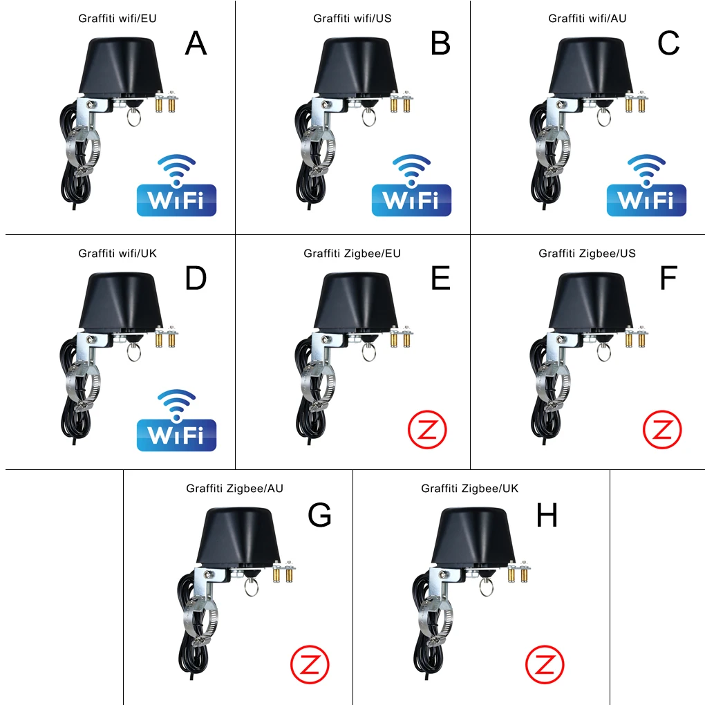 

Waterproof Smart Valve Controller Bathroom Kitchen Wireless Remote Controlling Countdown Timer On off Control Switch